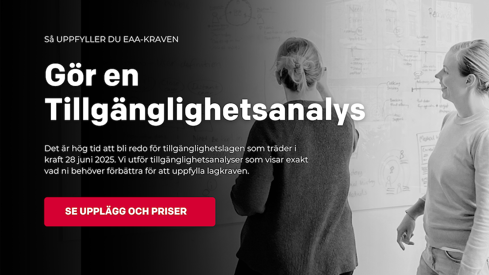 CTA - Tillgänglighetsanalys