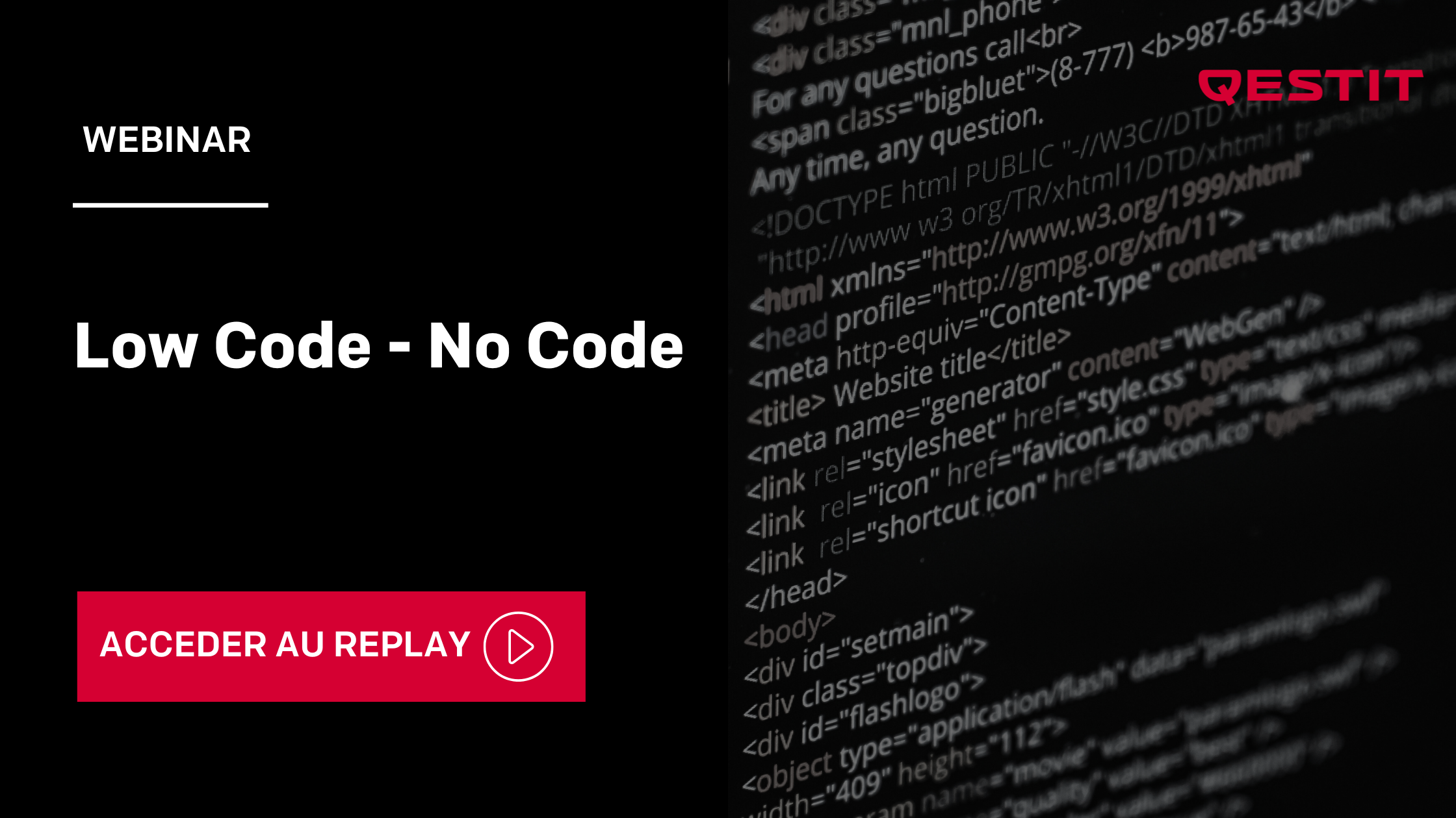 FR > Watch > Webinar > Low Code No COde