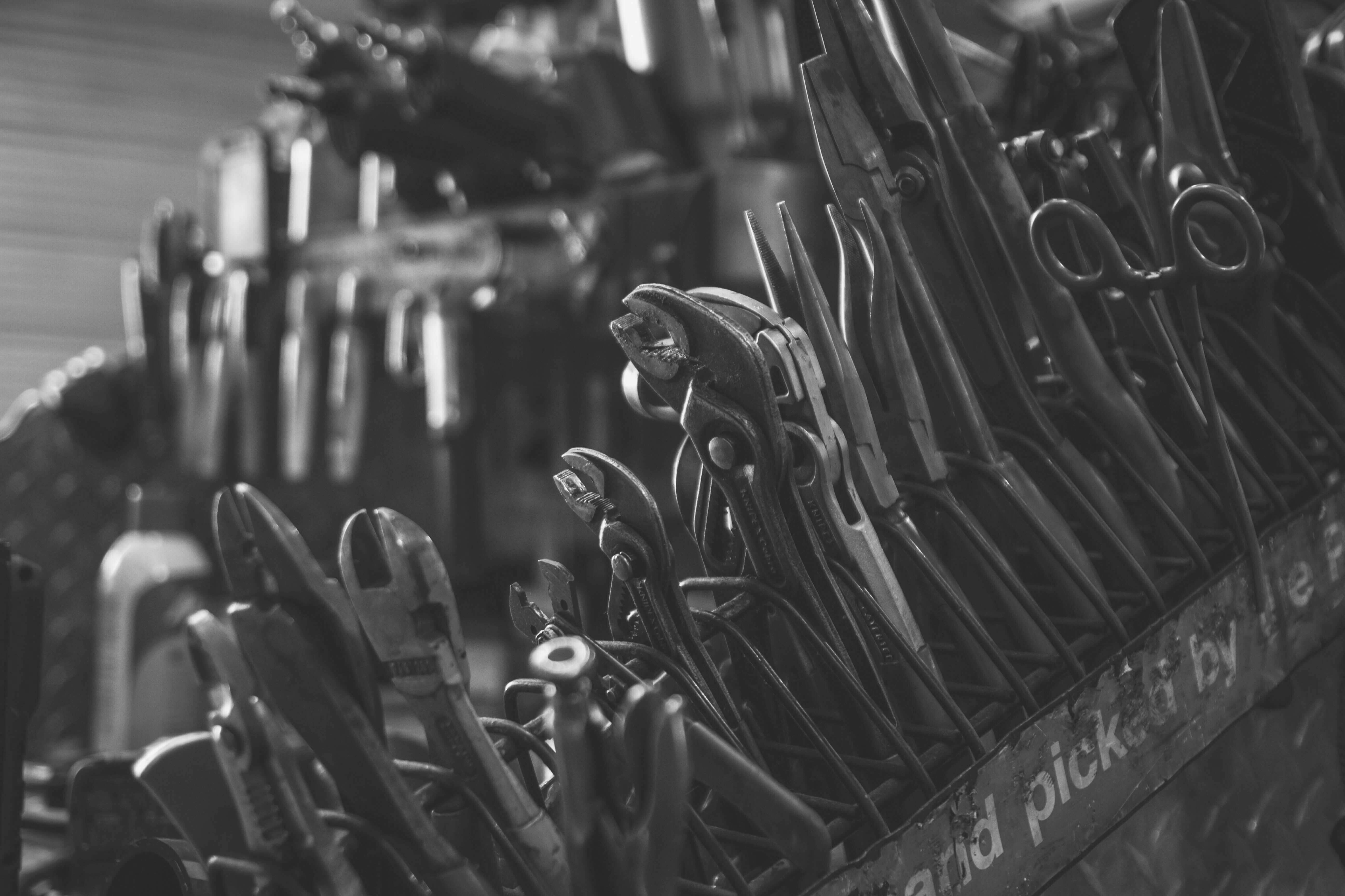 tools and gears